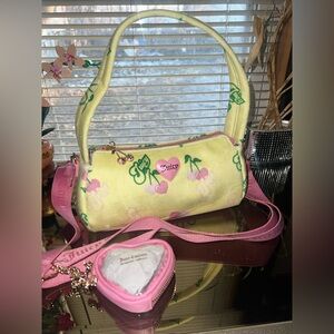Juicy Couture Cherry print shoulder bag